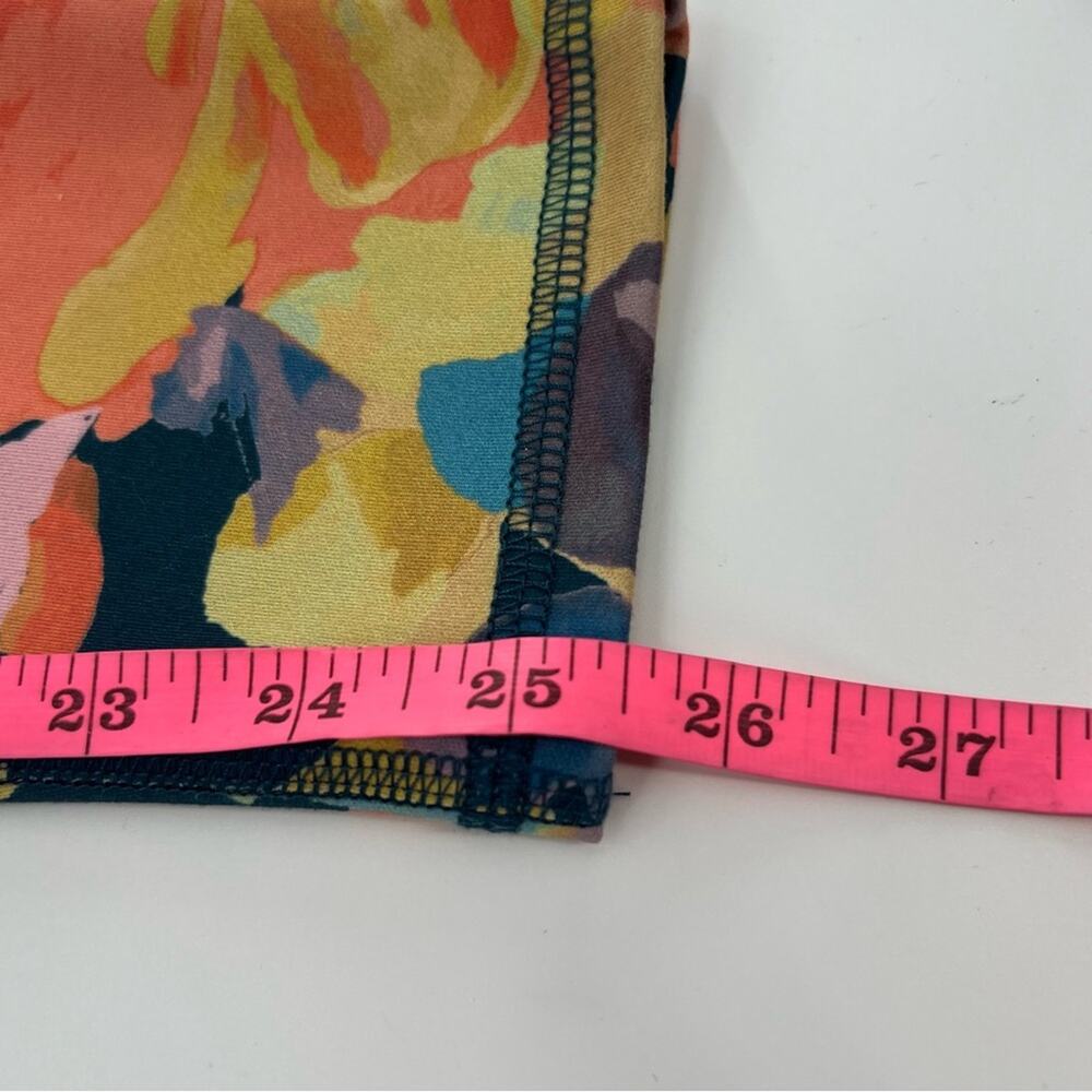 Daily practice by Anthropologie womens Liana Printed Leggings size S Multicolor - Picture 9 of 9